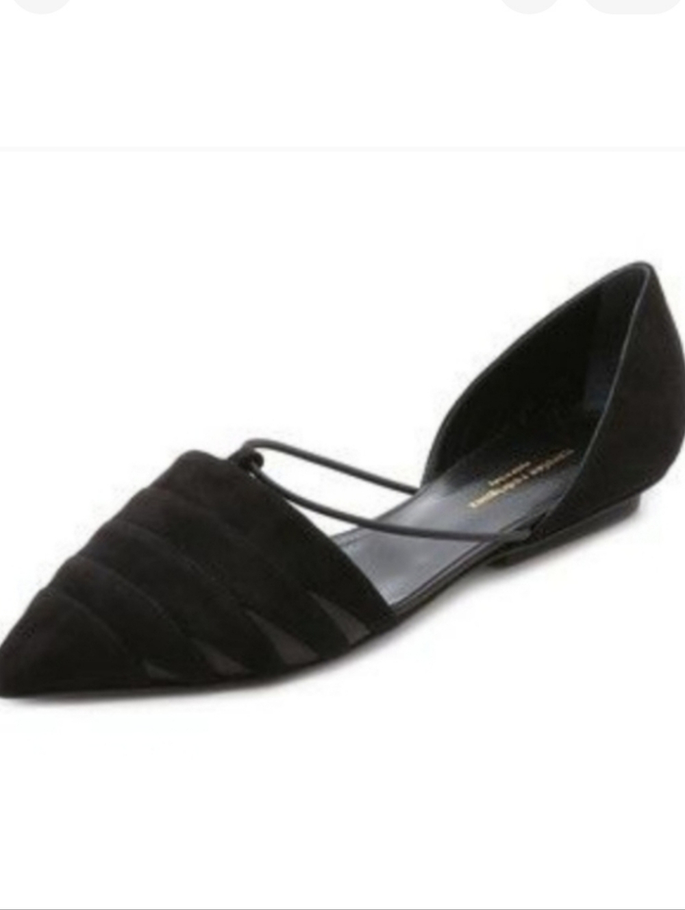 Narciso Rodriguez Suede Flats Size 37.5